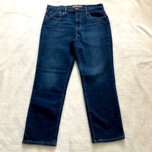 Levi’s 724 High Rise Crop Jean-Size 29